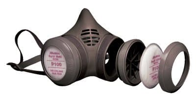 Moldex Medium P100 Series Assembled Respirators