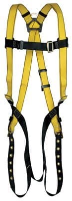 MSA Standard Yellow Polyester Workman Harnesses