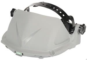MSA Defender and Face shield Frame with Ratchet Suspension