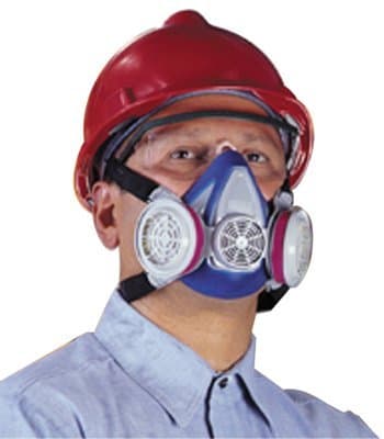 MSA Medium Air Purifying Respirator Half Facepiece