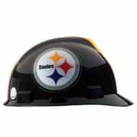MSA Pittsburgh Steelers Officially-Licensed NFL V-Gard Helmet