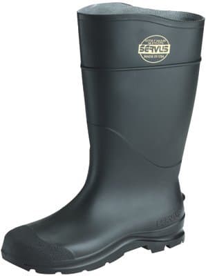 Honeywell Size 14 Black Water Resistant Economy Knee Boots