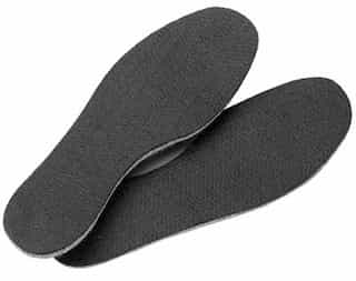 3/8" Size 10 Gray/Black Felt Shoe Insole