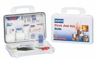 North Safety  50 Person Bulk First Aid Kit w/ Plastic Case