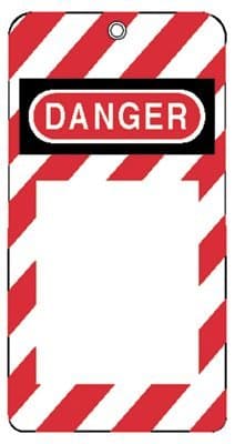 North Safety  Danger Do Not Operate Lockout Tagout