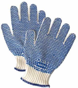 North Safety  Medium Grip N PVC Coated Knit-Wrist Gloves