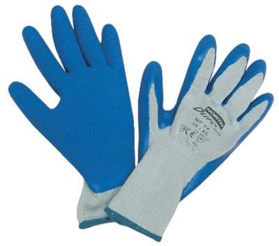 Size 8 Duro Task Supported Natural Rubber Gloves