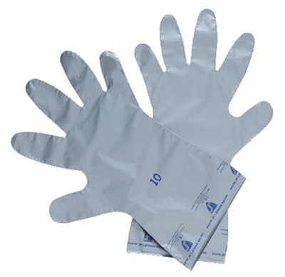 Size 10 Silver Shield Unique Flexible/4H Gloves