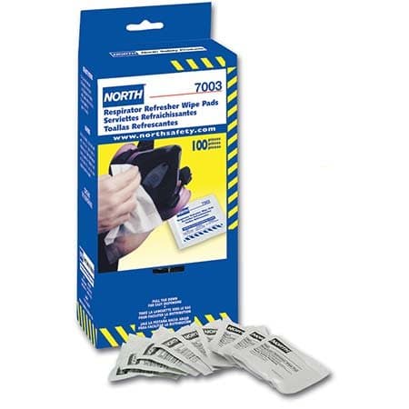 North Safety  Honeywell Respirator Cleaning Wipes
