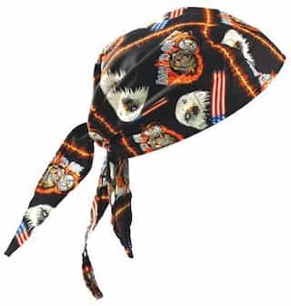 One Size Motorcycle Tuff Nougies Deluxe Tie Hat