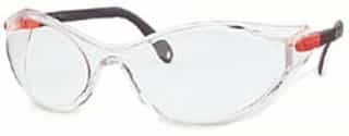Uvex Black Frame Clear Lens Bandido Safety Glasses