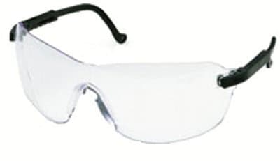 Black Frame Clear Lens Spitfire Safety Eyewear