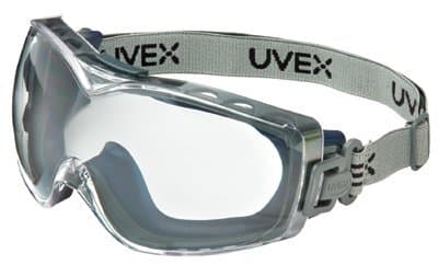 Navy Clear Lens Polycarbonate Stealth OTG Goggles