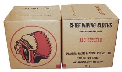 Oklahoma 1lb Disposable Lightweight Cotton Wiping Rags