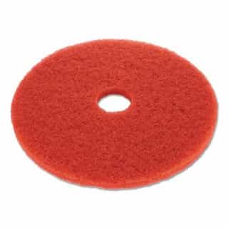 Red Standard 19 in. Round Buffing Floor Pads