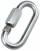 Peerless 1/8 Steel Quick Links with Thread Lock