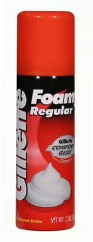 Procter & Gamble Gillette Foamy Shave Cream Regular 2 oz.