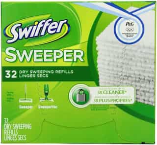 Swiffer Sweeper Dry Cloths Regular 32 Count