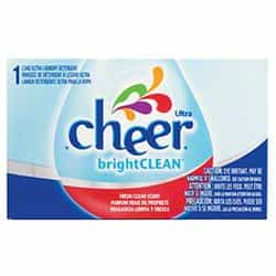 Cheer Coin Vend Powdered Laundry Detergent-Single Use