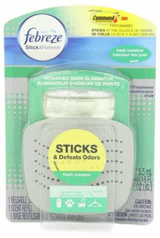 Procter & Gamble Febreze Stick & Refresh Fresh Meadows Odor Eliminator Kit