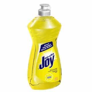 Yellow, Lemon Twist Scented JOY Dish Soap-14-oz