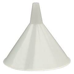 White 48 oz Utility Plastic Funnel