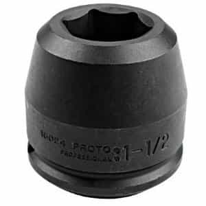 1-1/2" Drive Impact Socket with 2-1/2" Opening Size