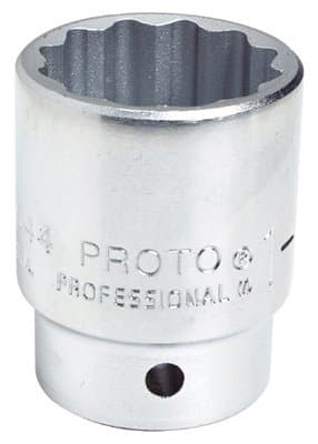 Proto 3/4" Drive 1[5/8]" 12 PT. Square Forged Alloy Steel Torqueplus Socket