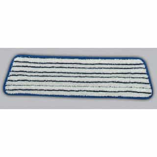 Blue and White, Microfiber Finish Pad-18-in