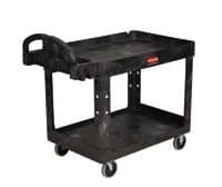 24" x 36" Black Utility Cart w/ 500 lb Capacity