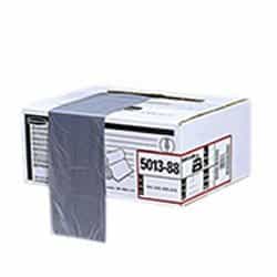 Gray, 32 Gallon 2 Mil Linear Low Density Can Liners-34w x 39h
