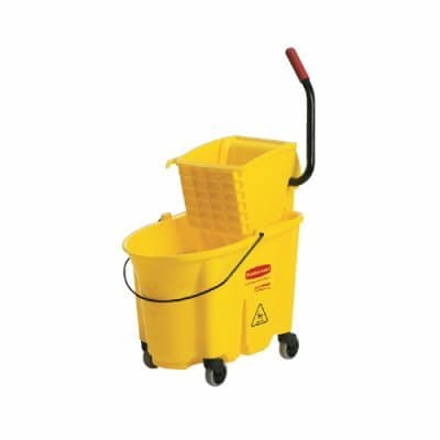35 qt. WaveBrake Yellow Mopping Bucket and Wringer