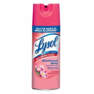 Reckitt Benckiser Summer Breeze Scented, Liquid Aerosol Disinfectant Spray-12.5-oz