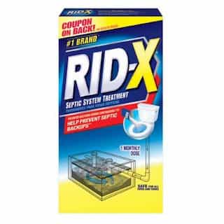 Concentrated, Rid-X Septic System Treatment Powder-9.8-oz