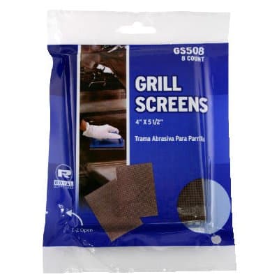 Royal Paper Griddle-Grill Screen, Aluminum Oxide, Brown