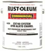 Rust-oleum Alkyd Enamel Black Rust-Preventative Maintenance Paint