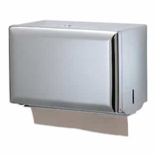 San Jamar Steel, Single Fold Paper Towel Dispenser-11 x 8