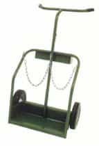 Saf-T-Cart Green Steel Cylinder Capacity with Semi-Pneumatic