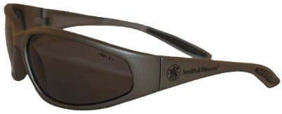 Metallic Gray Polarized Lens Viewmaster Safety Glasses