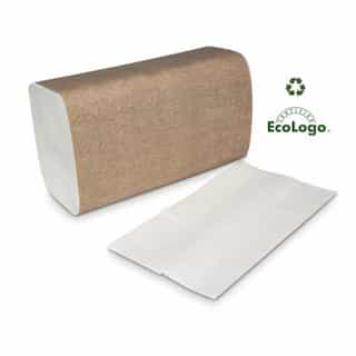 White, 250 Count 1-Ply Singlefold Universal Hand Towel-9.1 x 10.3