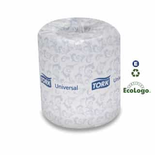 SCA Tissue White, 1000 Sheet 1-Ply Universal Bath Tissue-4 x 3.8