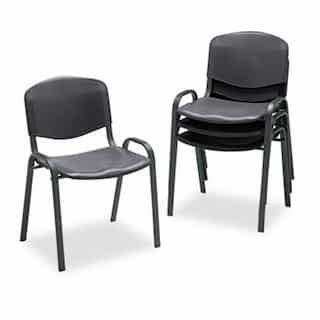 Safco Black Stacking Chairs
