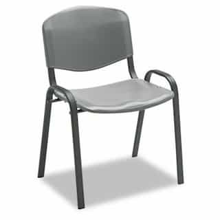 Safco Charcoal Stacking Chairs