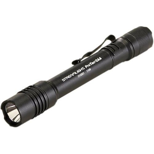 Professional Tactical Black LED Flashlight
