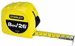 Stanley 1"X26' Single Side Stanley Measurement Tape Rule