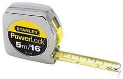 Stanley 3/4" X 5m Powerlock Metric Pocket Measuring Tape Rule