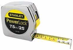 Stanley 1" X 26' Powerlock-in/Metric Pocket Measuring Tape Rule
