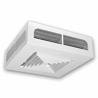 Dragon Serie 2000W White Surface-Mounted Ceiling Fan Electric Heater, 208V