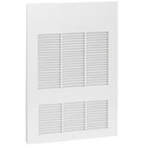 4000W Wall Fan Heater, Up To 500 Sq.Ft, 13651 BTU/H, 3 Ph, 277V, White