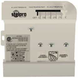 Stelpro  Built-In Double Pole Thermostat (120-600V) for Baseboard Heater White
